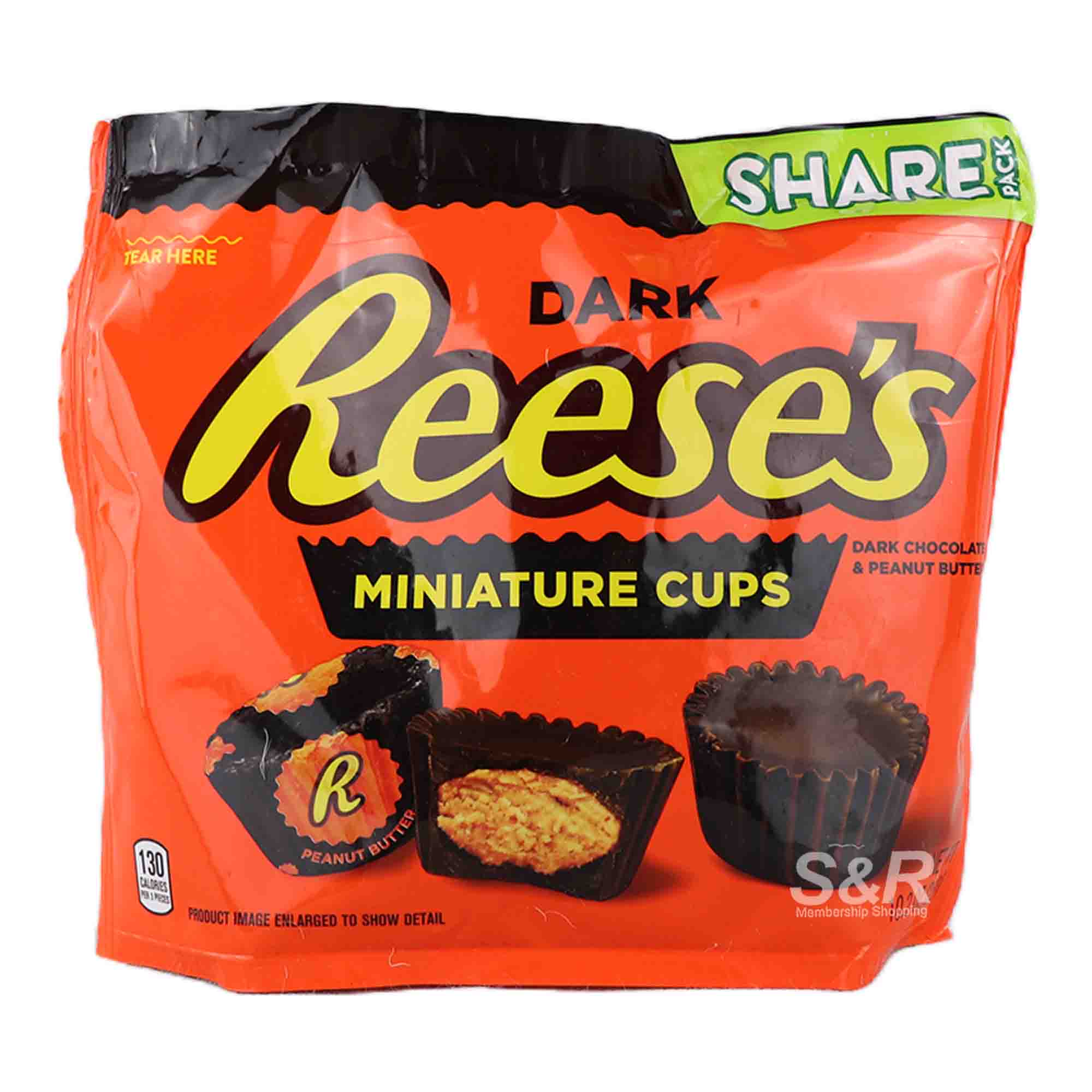 Reese's Dark Chocolate & Peanut Butter Miniature Cups 297g